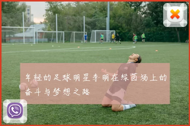 年轻的足球明星李明在绿茵场上的奋斗与梦想之路